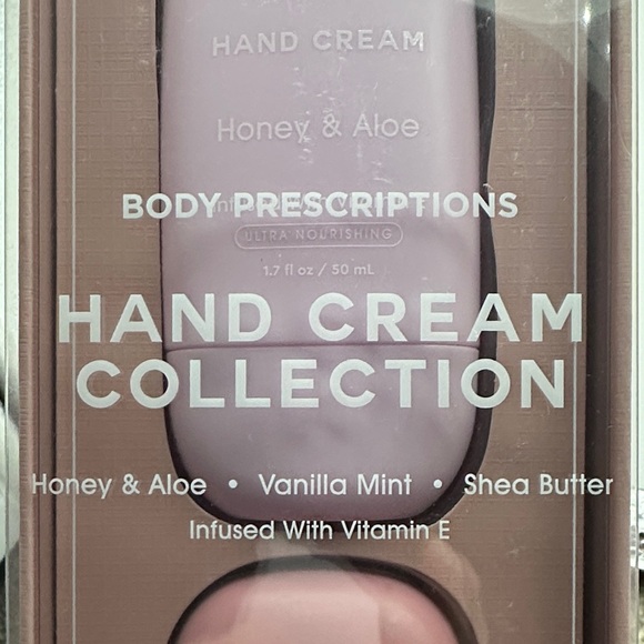 NWT Hand Cream Collection Set -  Body Prescriptions three piece set - Picture 1 of 7
